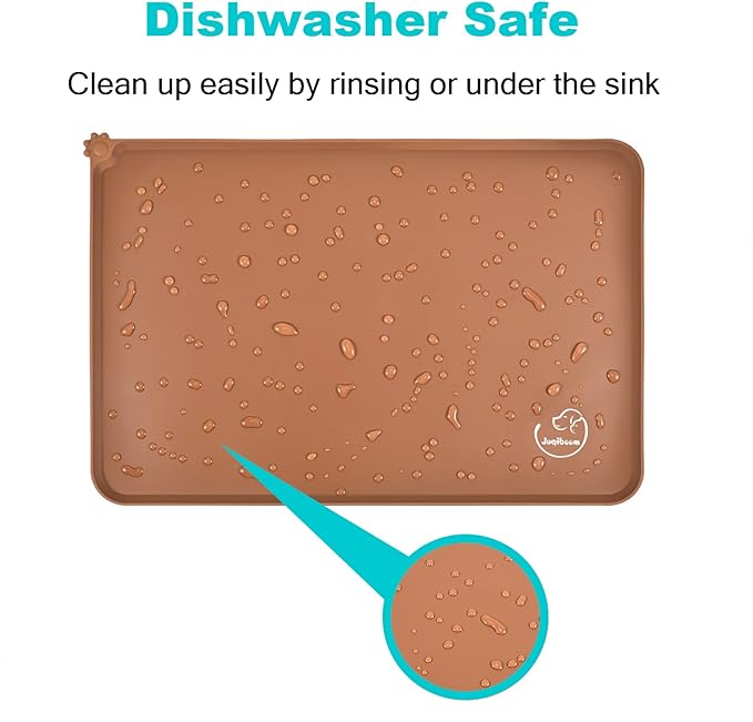 Silicone Waterproof Dog Cat Pet Feeding Mats, Non Slip, Easy Clean Pet Dog Cat - Image 6