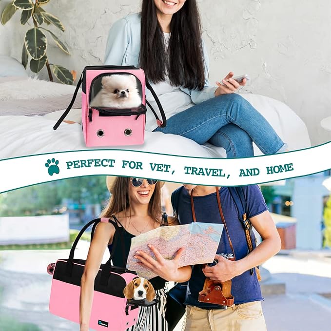 PetAmi Dog Purse Carrier for Small Dogs, Airline Approved Soft Sided Pet Carrier - Image 7