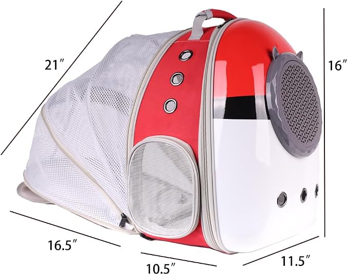 Back Expandable Cat Carrier Backpack - Image 2