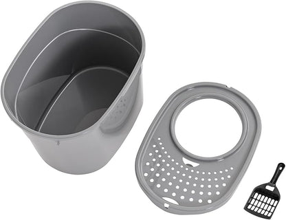 Amazon Basics Large Cat Litter Box - Image 9