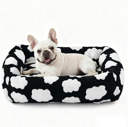 JOEJOY Small Dog Bed for Small Dogs, Rectangle Washable Orthopedic Dog Bed by JOEJOY