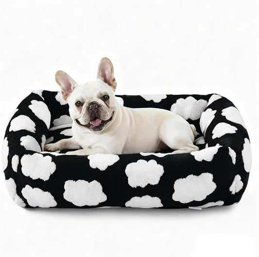 JOEJOY Small Dog Bed for Small Dogs, Rectangle Washable Orthopedic Dog Bed by JOEJOY