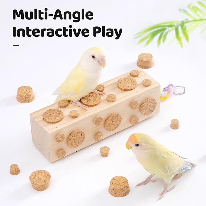 72 Detachable Corks for Bird Chew Toys - Image 3
