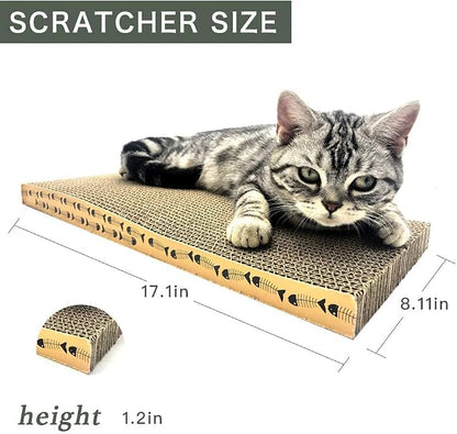 Cat Scratcher Cardboard Scratching Pads Scratch Lounge Bed - Image 3