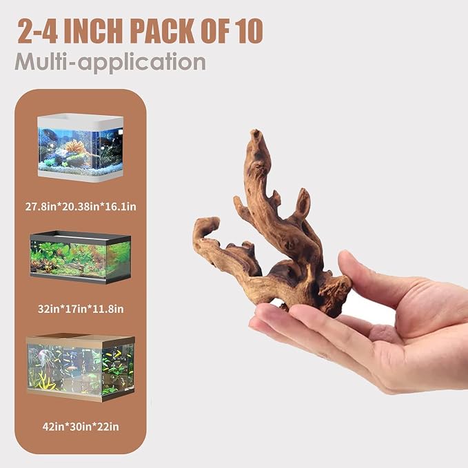 Jorewood Natural Small Aquarium Driftwood - Image 2