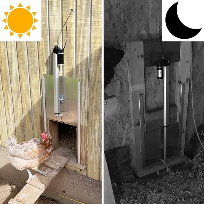 JVR Automatic Chicken Coop Smart Door Compatible - Image 8