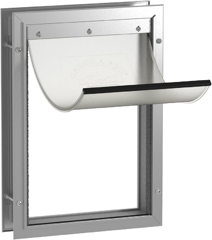 Hakuna Pets Deluxe Aluminum Pet, Cat and Dog Door by HakunaPets