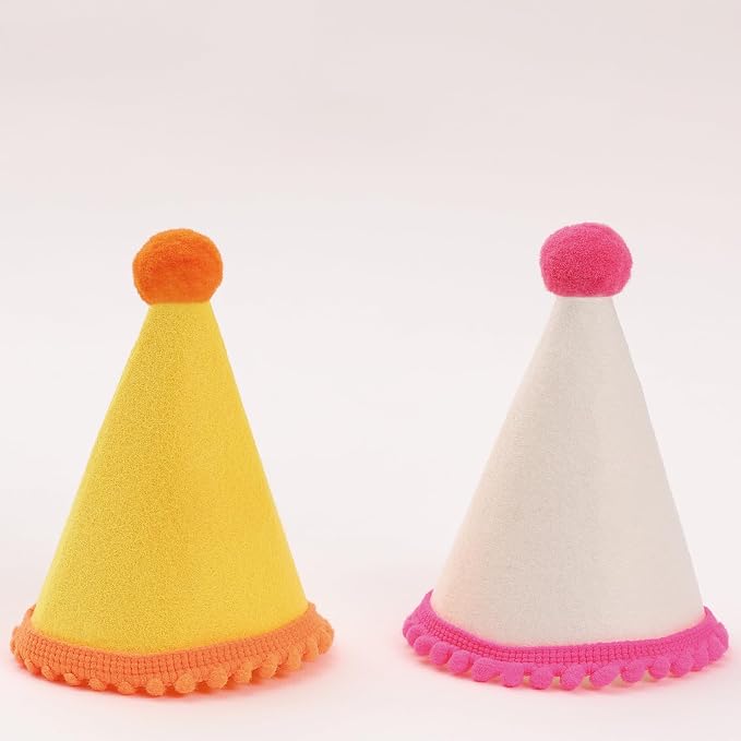 20 Pcs Dog Birthday Hat Set for Small Medium Dogs Cat Puppies, Mini Party Hat - Image 6