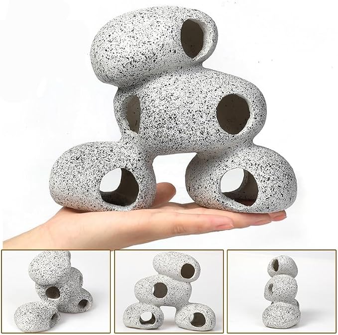 Aquarium Rock Decorations Resin Cichlids Rock - Image 2