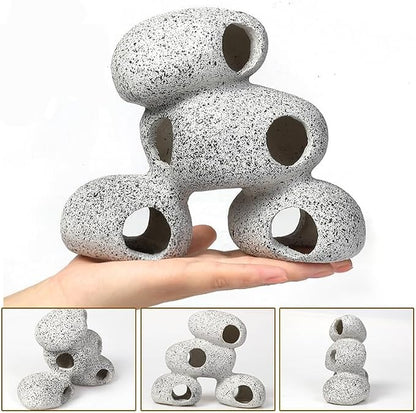 Aquarium Rock Decorations Resin Cichlids Rock - Image 2