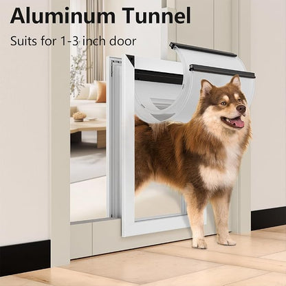 Aluminum Medium Dog Door for Door, Doggy Door - Image 5
