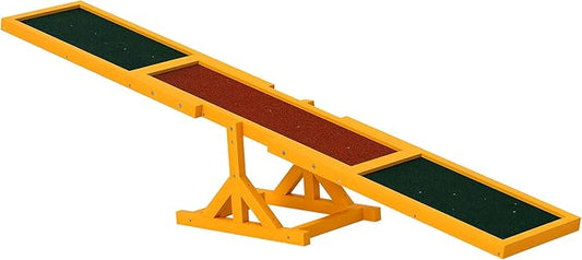 PawHut Wooden Dog Agility Seesaw by PawHut