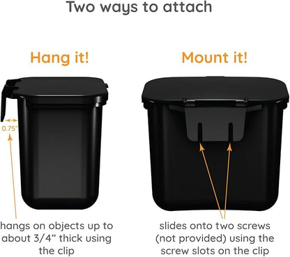 Hanging Wastebasket for Trash - Image 3
