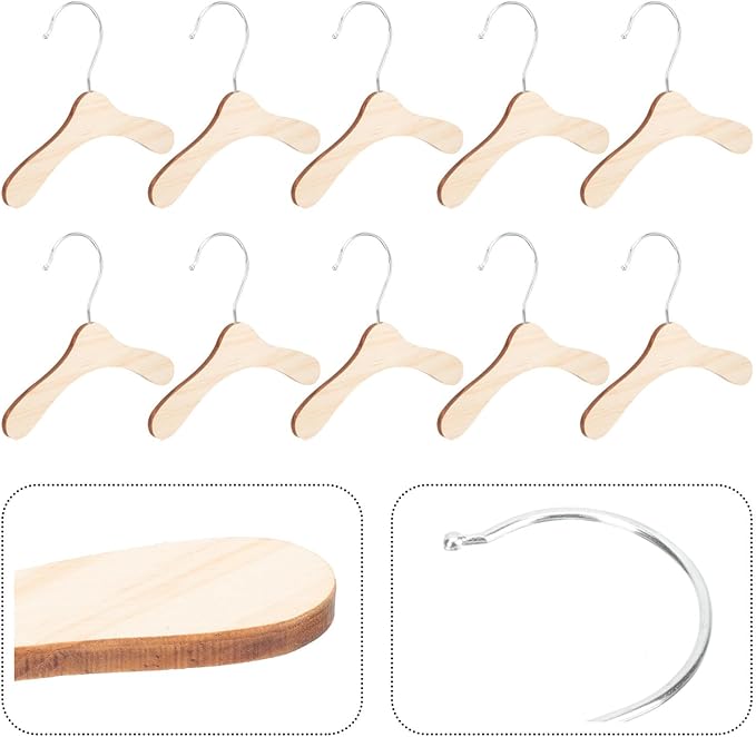 Professional Wooden Pet Clothes Hangers - Image 7