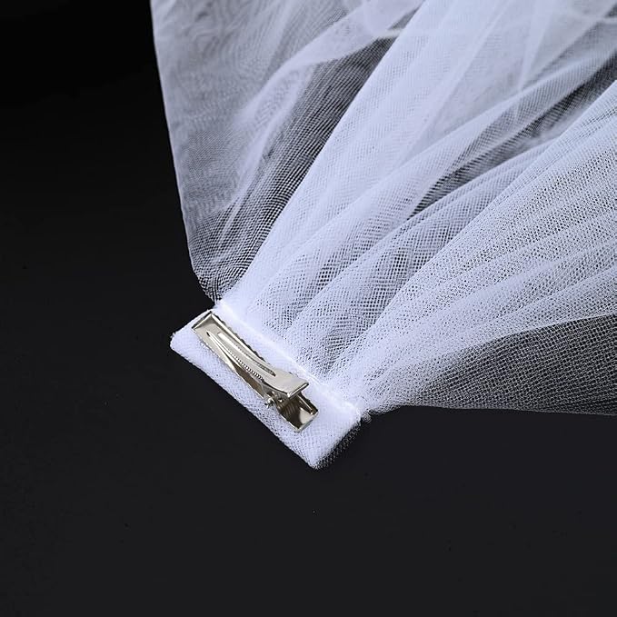 Gigicloud Dog Bride Costume Pet Wedding Veil - Image 6