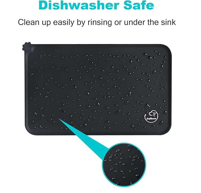 Silicone Waterproof Dog Cat Pet Feeding Mats, Non Slip, Easy Clean Pet Dog Cat - Image 6
