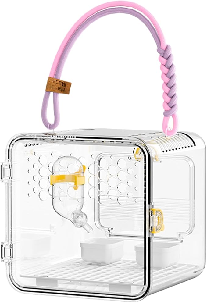 Bird Carrier - Portable Clear Cage - Image 4