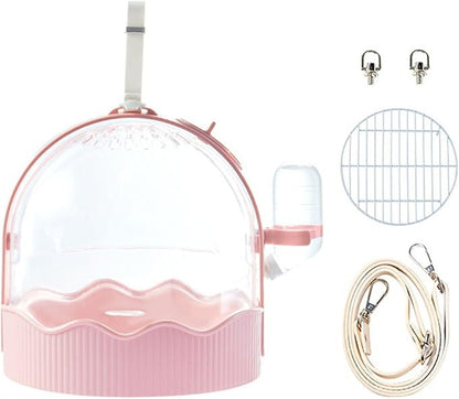 Clear Pet Carrier Travel Cage - Image 6