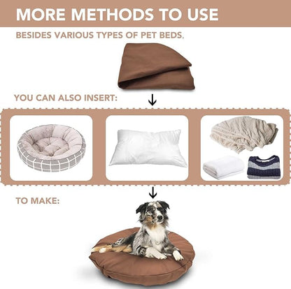 Dog Bed Cover Waterproof Replacement Machine Washable Covers - Image 5