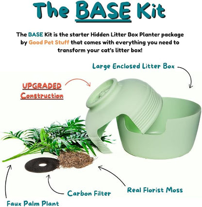 Good Pet Stuff Hidden Litter Box Planter, Decorative Cat Litter Enclosure - Image 5