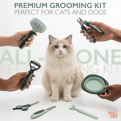 HamInWay 8-in-1 Pet Grooming Kit - Image 4