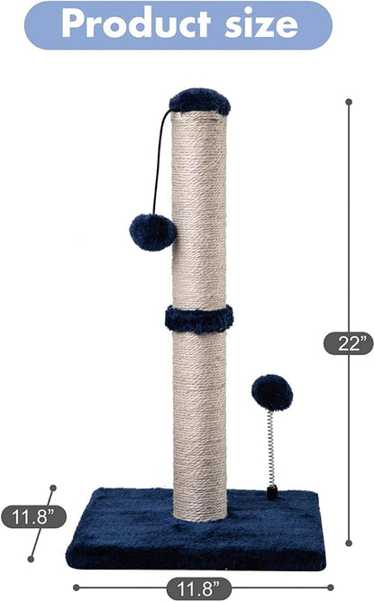 MECOOL Cat Scratching Post Premium Basics Kitten Scratcher Sisal Scratch Posts - Image 5