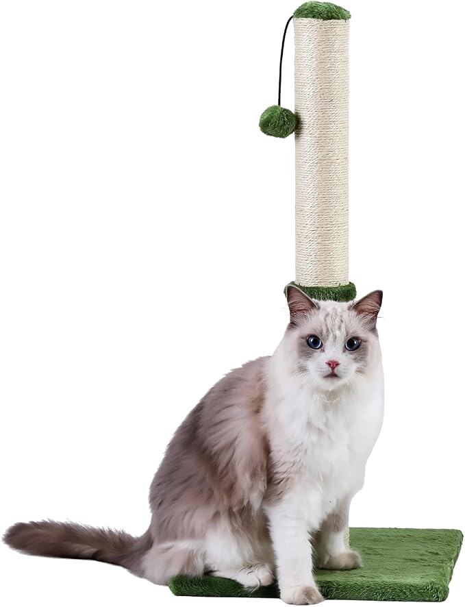 Dimaka Tall Cat Scratching Post, Claw Scratcher - Image 5