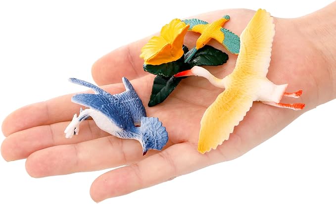 ZENFUN 29 Pieces Realistic Bird Animals Figurines, Mini Bird Model, Birds Cake - Image 5