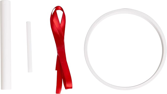 Pearhead Pawprints 2-Pack Christmas Ornament, DIY No Mess Pet Paw Print Holiday - Image 2