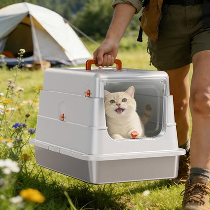 Stainless Steel Cat Litter Box - Image 8