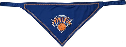 Pets First NBA New York Knicks TIE Bandana, Size Small/Medium. Dog Bandana - Image 2
