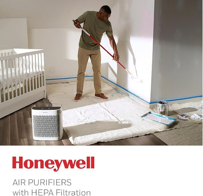 Honeywell HEPA Air Purifier for Home, 938 Ft² Rooms in 1 hour, Turbo Clean - Image 11