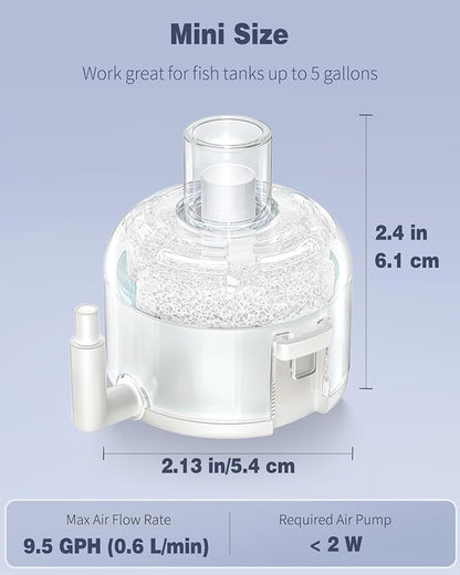 Pawfly Aquarium Compact Air Pump - Image 3