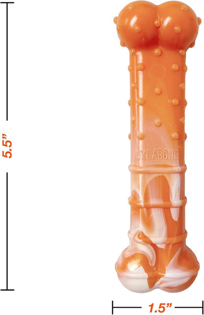 Nylabone Limited Edition 70th Birthday Textured Bone Power Chew Toy - Image 5
