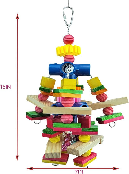 Parrot Toys for African Grey Parrots, Small Macaws, Amazon Parrots Small and - Image 4