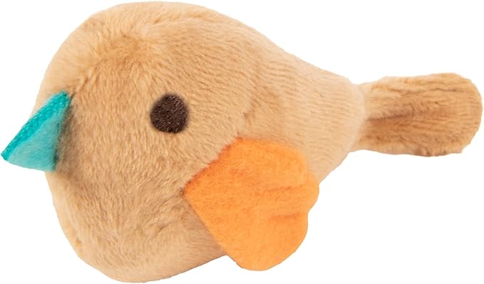 SmartyKat Chickadee Chirp Electronic Sound Cat Toy, Contains Catnip, Battery by SmartyKat