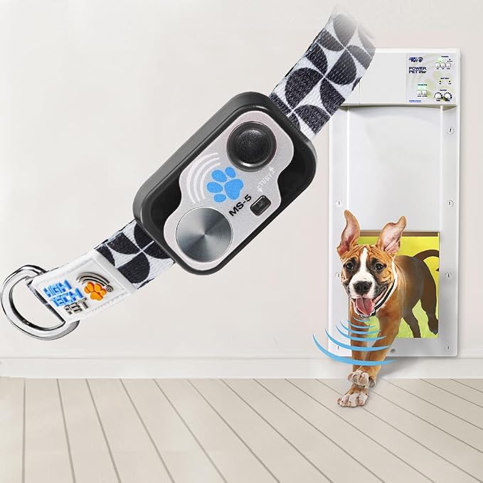 MS-5 Designer Series, Premium Performance Automatic Pet Door Collar by High - Image 3