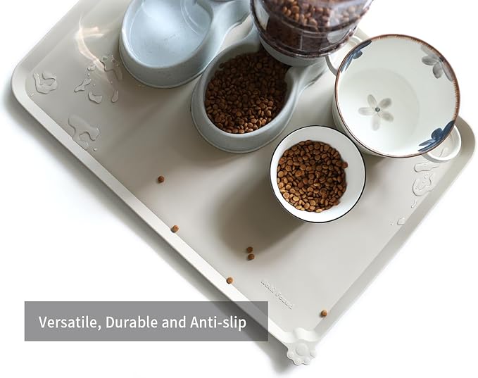 Hoki Found X-Large Silicone Non Slip Pet Food Mats - Image 4