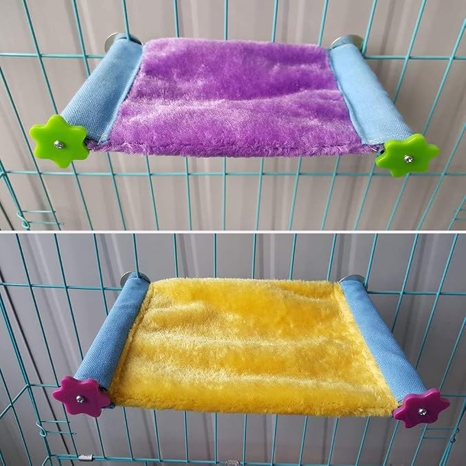 Bird Nest Bed Hammock Toy Hamster Warm Comfortable Hanging House Perch Stand - Image 3