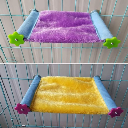 Bird Nest Bed Hammock Toy Hamster Warm Comfortable Hanging House Perch Stand - Image 3