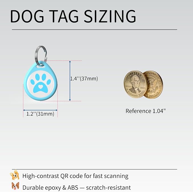 Smart QR Code Pet ID Tag for Dogs - Image 2