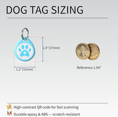 Smart QR Code Pet ID Tag for Dogs - Image 2