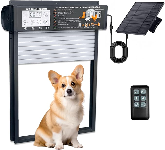 Automatic Pet Door Solar Powered by VUEBEE