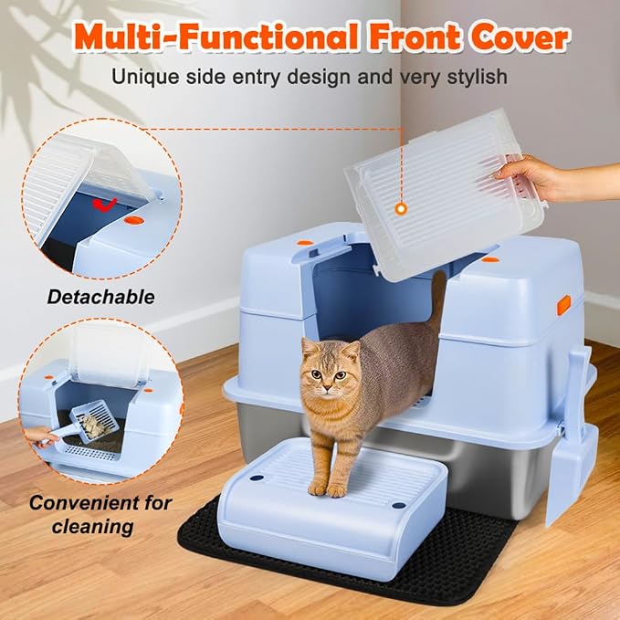 Vivifying Stainless Steel Litter Box - Image 6