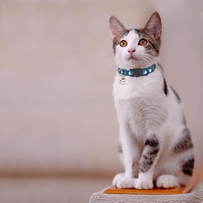 Christmas Cat Collar, Cotton 2 Pack Cat Collar - Image 7