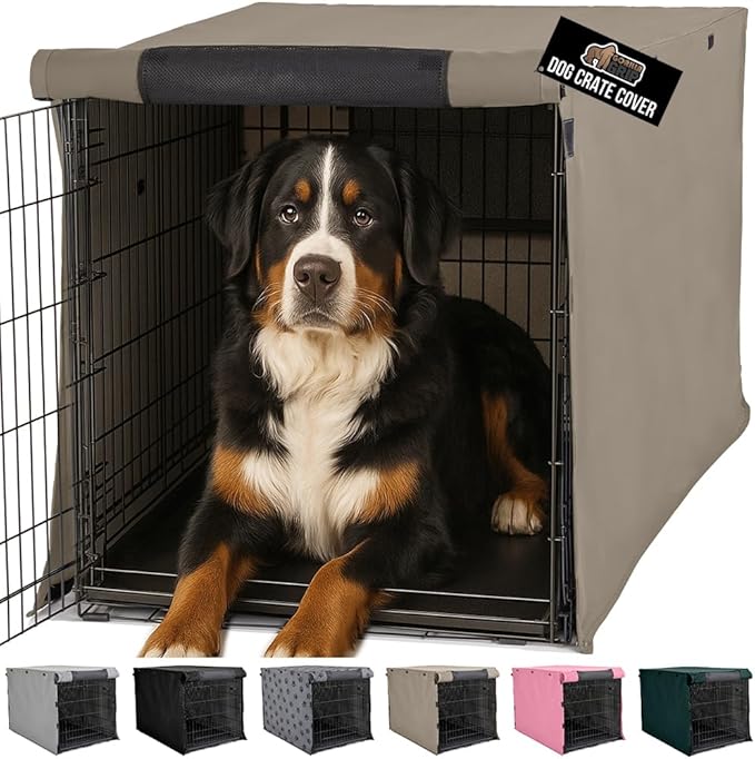 GORILLA GRIP Dog Crate Covers Compatible by GorillaGrip