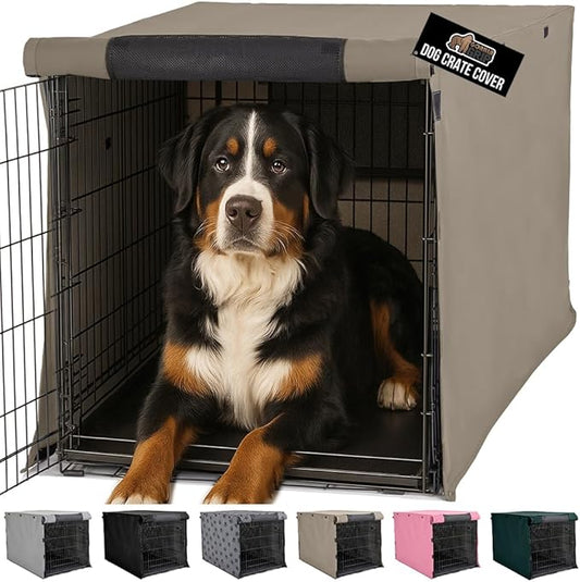 GORILLA GRIP Dog Crate Covers Compatible by GorillaGrip
