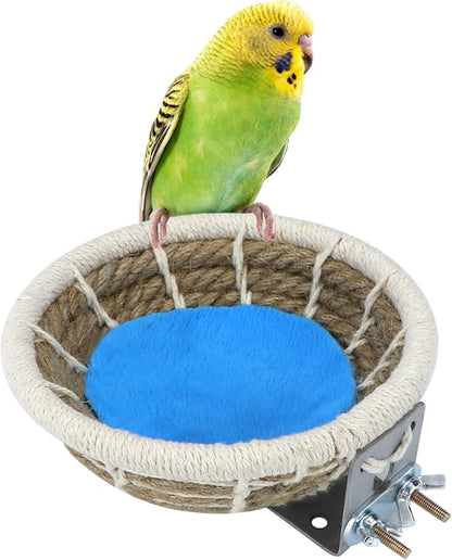 Wontee Bird Nest Breeding Nest Bed Bird Cage House by Wontee