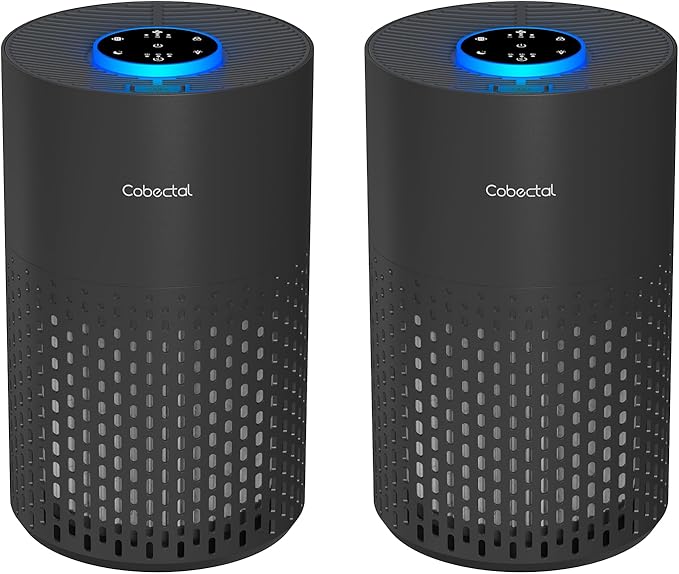 2 Pack Air Purifiers for Bedroom Home, Cobectal Air Cleaner by cobectalsupplier