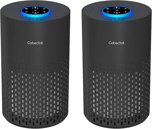 2 Pack Air Purifiers for Bedroom Home, Cobectal Air Cleaner by cobectalsupplier
